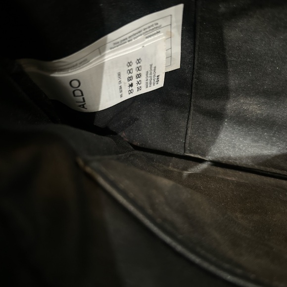 Aldo Black and Tan Geometric Clutch - Picture 4 of 6